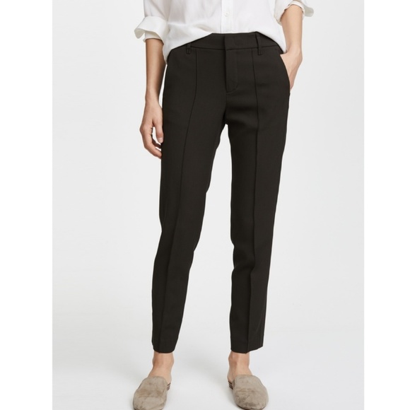 Vince Pants - Nwot Vince strapping crop trouser pants black 6